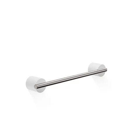 Decor Walther Stone HTE30 Полотенцедержатель 30см, цвет: белый / сталь матовая