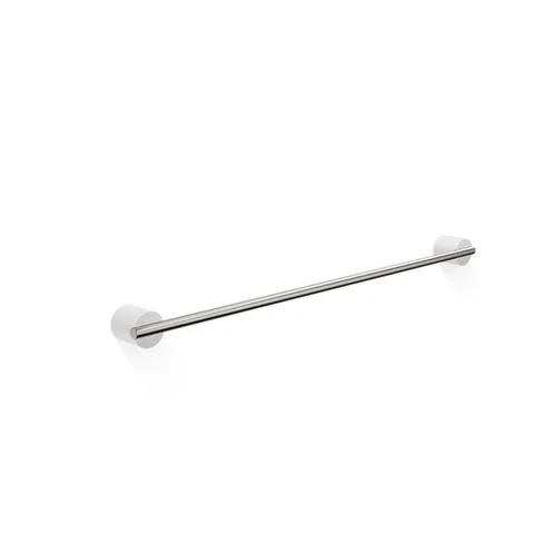 Decor Walther Stone HTE60 Полотенцедержатель 60см, цвет: белый / сталь матовая