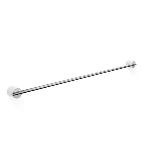 Decor Walther Stone HTE80 Полотенцедержатель 80см, цвет: белый / сталь матовая