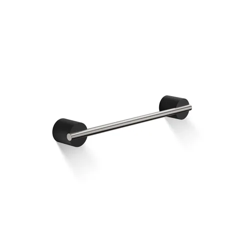 Decor Walther Black Stone HTE30 Полотенцедержатель 30см, цвет: черный матовый / сталь матовая