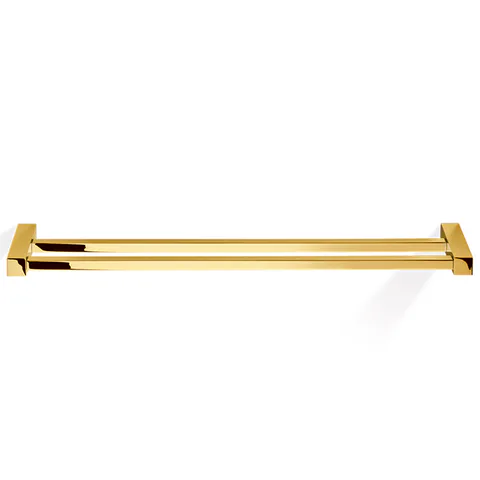 Decor Walther Corner HTD80 Полотенцедержатель 80см, двойной, цвет: золото