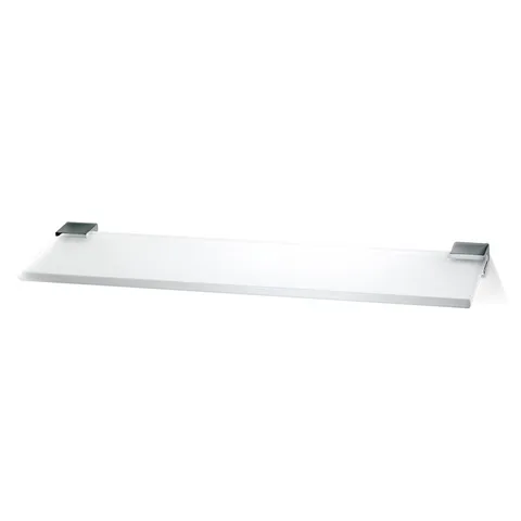 Decor Walther Corner GLA40 Полочка стеклянная 40x12см, цвет: хром