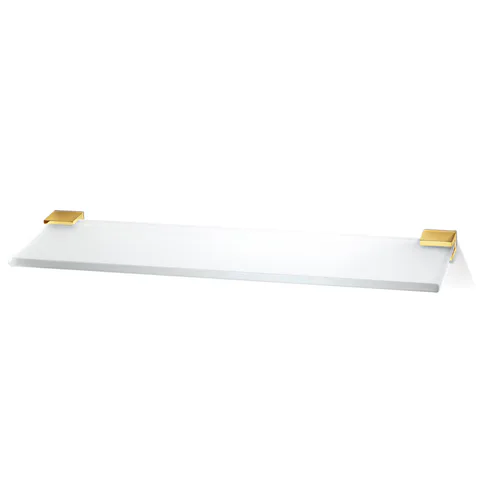Decor Walther Corner GLA60 Полочка стеклянная 60x12см, цвет: золото