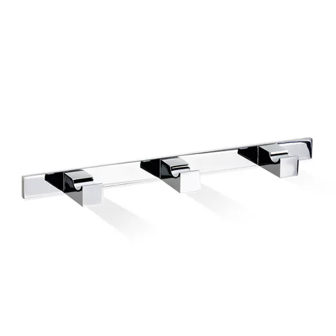Decor Walther Corner HAK3 Панель с 3 крючками 18x4см, цвет: хром
