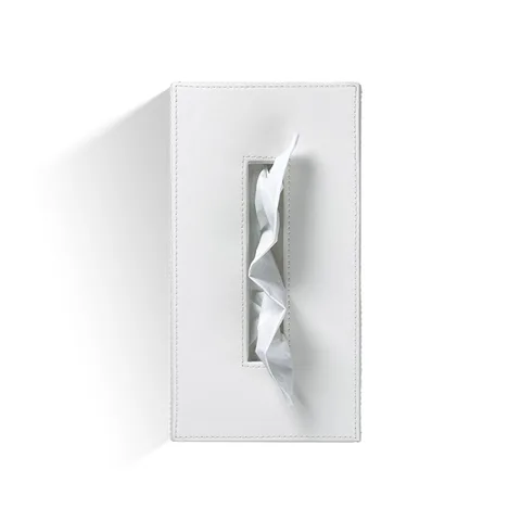 Decor Walther Brownie KB40 Диспенсер для салфеток 24x12x8см, цвет: белая кожа