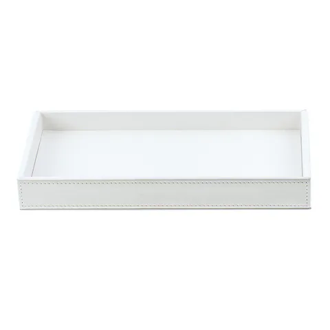 Decor Walther Brownie Tab M Лоток универсальный 22x10.5см, цвет: белая кожа