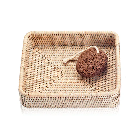 Decor Walther Basket Tab1 Лоток универсальный 18x22см, цвет: ротанг светлый