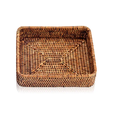 Decor Walther Basket Tab1 Лоток универсальный 18x22см, цвет: ротанг темный