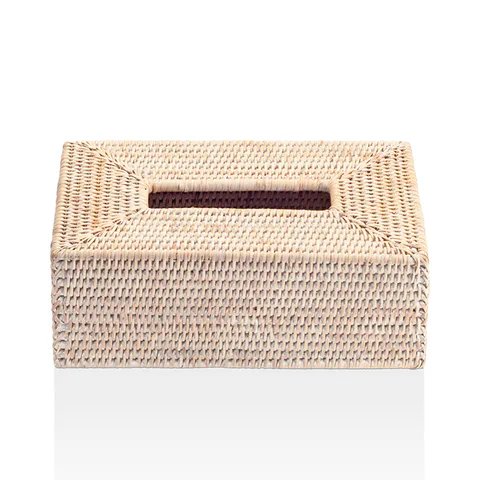 Decor Walther Basket KB Диспенсер для салфеток 14x25x10см, цвет: ротанг светлый