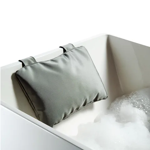 Decor Walther Loft NK Подушка для ванной 32x21см, на двух присосках, нейлон, цвет: тростниковый серый