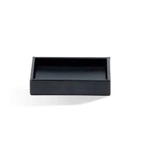 Decor Walther Brownie Tab S Лоток универсальный 12.5x9.5см, цвет: черная кожа