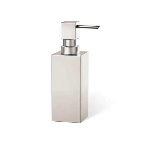 Decor Walther Cube DW 395 Дозатор для мыла, настольный, цвет: никель сатинированный ЗАКАЗ ПО ЗАПРОСУ