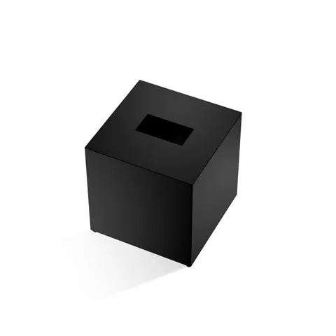 Decor Walther Cube KB 83 Диспенсер для салфеток 13.3x13.3x13.5см, цвет: черный матовый