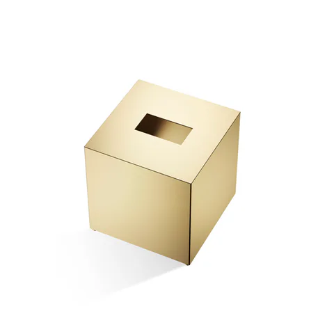 Decor Walther Cube KB 83 Диспенсер для салфеток 13.3x13.3x13.5см, цвет: золото матовое