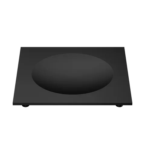 Decor Walther Cube DW 351 Мыльница настольная, цвет: черный матовый