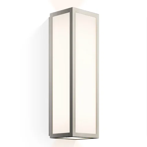 Decor Walther Bauhaus 1 N LED Светильник настенный 8x9x30см, светодиодный, 2x LED 6.4W, цвет: никель сатинированный