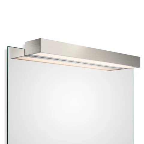 Decor Walther Box 1-60 N LED Светильник на зеркало 60x10x5см, светодиодный, 1x LED 32.8W, цвет: никель сатинированный