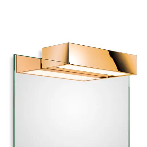 Decor Walther Box 1-25 N LED Светильник на зеркало 25x10x5см, светодиодный, 1x LED 18.4W, цвет: золото