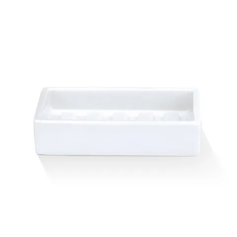 Decor Walther DW 615 Мыльница настольная, фарфор, цвет: белый