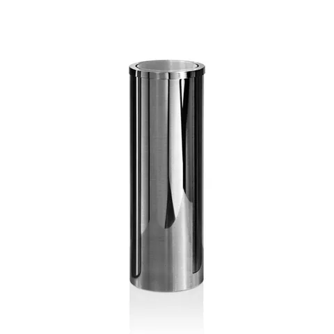Decor Walther DW 1024 Корзина для бумаги 20xh60см, с крышкой, цвет: сталь матовая