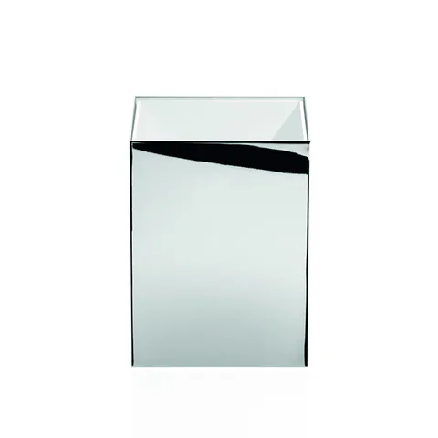 Decor Walther DW 74 Корзина для бумаги 17x17x24см, цвет: хром
