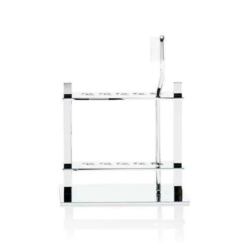 Decor Walther DW 330 Держатель для зубных щёток 15x7x13.5см, настольный, цвет: хром