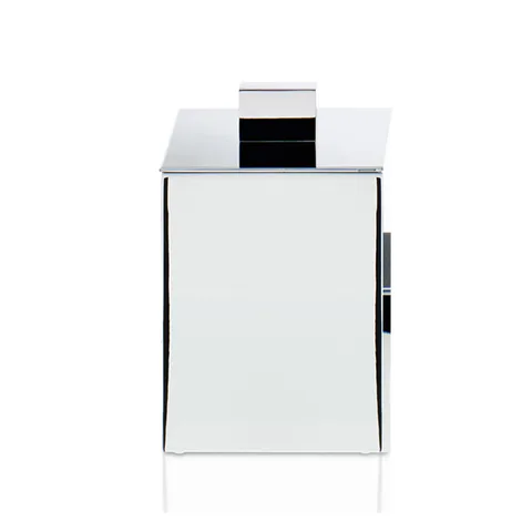 Decor Walther DW 3650 Бокс универсальный 8.5x8.5x11см, с крышкой, цвет: хром
