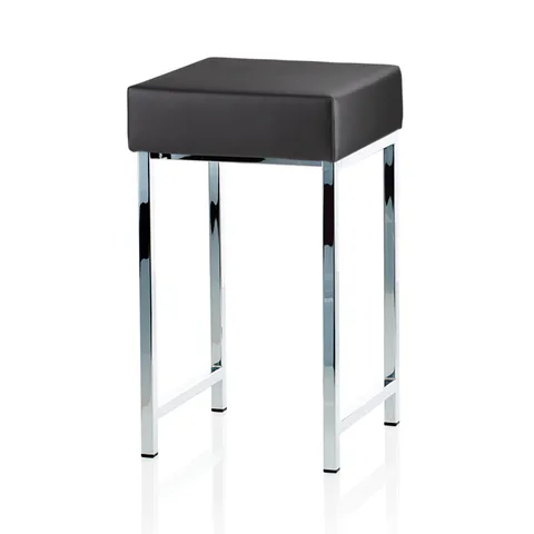 Decor Walther DW 64 Табурет 30x30x52cм, цвет: хром / черный