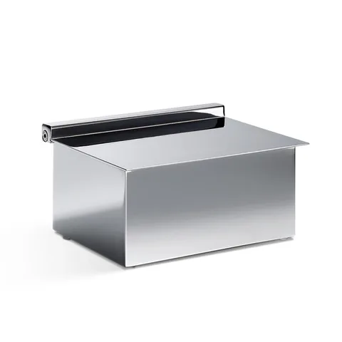Decor Walther FB 3 Бокс для влажных салфеток 14.5x11.5x8см, настольный, цвет: хром