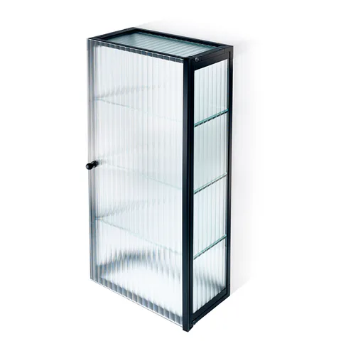 Decor Walther Glas S 3 Шкафчик подвесной 35x19x40см, цвет: черный матовый ЗАКАЗ ПО ЗАПРОСУ