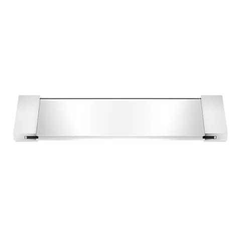 Decor Walther Classic Tab 34 Лоток универсальный 34x12см, прозрачное стекло, цвет: хром