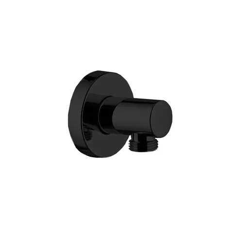 Fima Carlo Frattini Wellness Подвод воды 1/2”, цвет: чёрный матовый