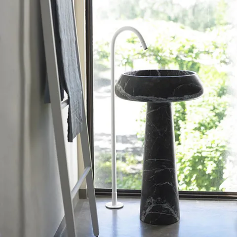 Agape Bjhon 2 Напольная раковина 54.5х54.5х90 см, Grigio Carnico