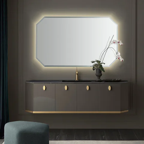 VITAGE milldue edition Dandy Нижний профиль для оснований 1740х473х30 мм., цвет матовое золото