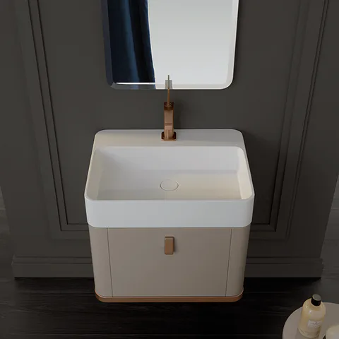 VITAGE milldue edition BEND Раковина 604х472х120 мм, без перелива, 1 отверстие для смесителя, Ceramilux, с донным клапаном, цвет белый глянцевый