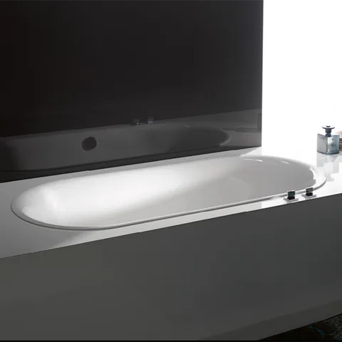 BetteLux Oval Ванна встраиваемая овальная с шумоизоляцией 190x90x45 см, цвет белый  (для удлиненного слива-перелива)
