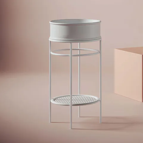 Artceram VOGUE Металическая структура Ø44хh72,5см для раковин Rombo, Millerighe and Atelier, цвет: белый матов (СПЕЦцена с нашего склада!)