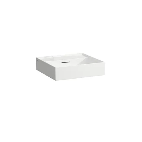 Laufen Kartell Раковина 600х460х120мм без отв. под смеситель,  цвет: белый