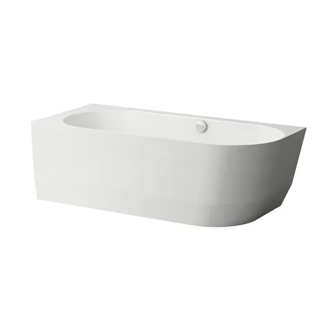 Laufen Pro Ванна 180x80 угловая левая без слива-перелива Marbond белая