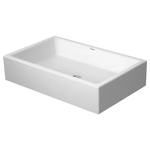 Duravit Vero Air Раковина шлифованный вариант,без перелива, без площадки под смеситель, включая крепление