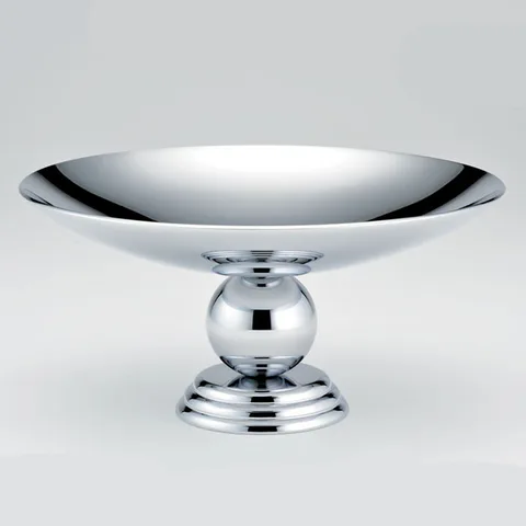 THG MARQUISE BLANC DECOR PLATINE Мыльница металлическая &oslash;150 мм., настольная, цвет хром