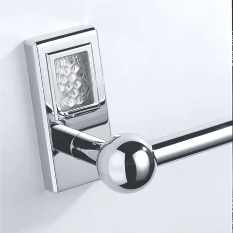 THG METROPOLIS CRISTAL CLAIR A MANETTES Полотенцедержатель 600 мм., цвет хром