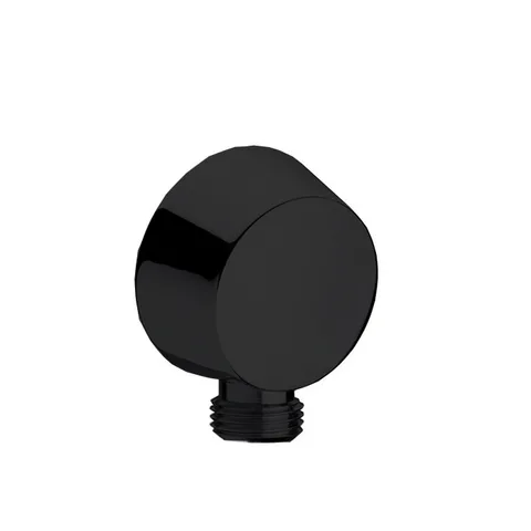 Fima Carlo Frattini Wellness Подвод воды 1/2”, цвет: чёрный матовый