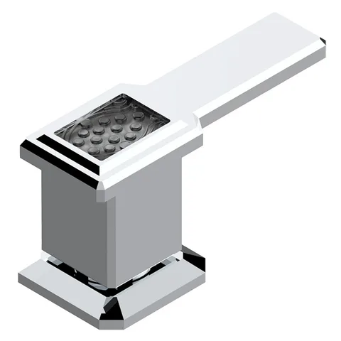 THG METROPOLIS CRISTAL CLAIR A MANETTES Вентиль смесителя для раковины, на холодную воду, цвет хром