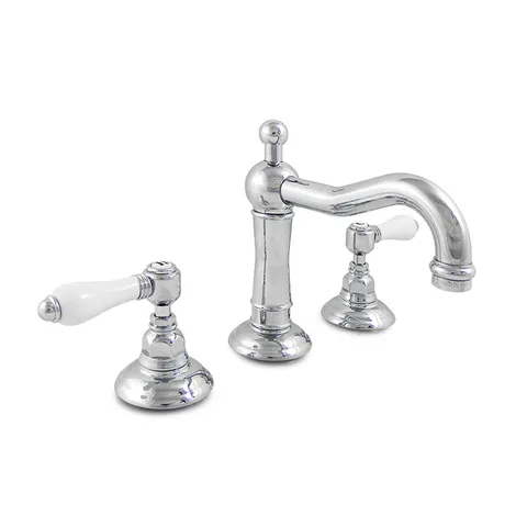 Nicolazzi Petit Mont Blanc Смеситель для раковины на 3 отверстия, излив: 165 мм, цвет: хром