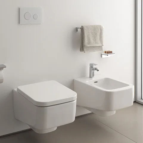 LAUFEN PRO S Биде подвесное 530x360x300 мм., с 1 отв для смесителя, с переливом, цвет белый (По запросу!)