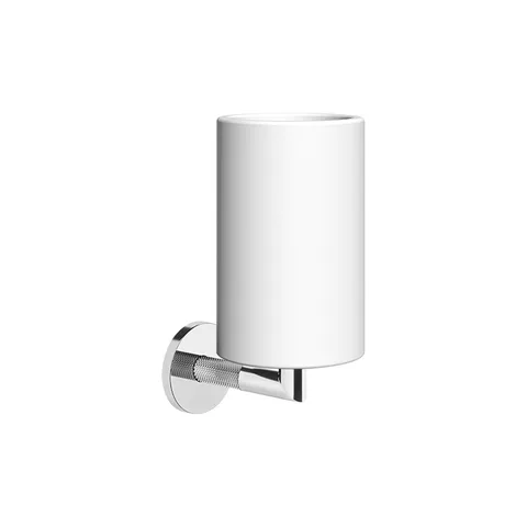 Gessi Anello Стакан настенный белый, цвет: хром