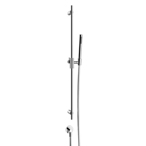 Gessi Anello Штанга в комплекте с душевой лейкой, шланг 1,50 м и вывод воды, цвет: хром