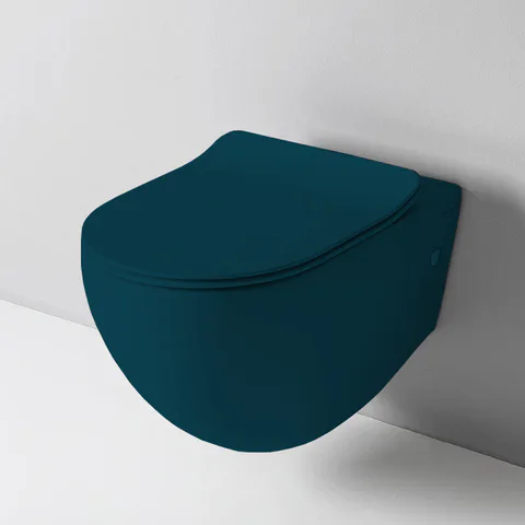 Artceram FILE 2.0 Унитаз подвесной Rimless 36x52 см, цвет petrolio (НЕ ПРОИЗВОДИТСЯ!)