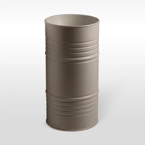 Kerasan Artwork Раковина свободностоящая "BARREL" d 45,H 90 см, без отв под смеситель,  слив в пол, сифон, цвет: Nocciola